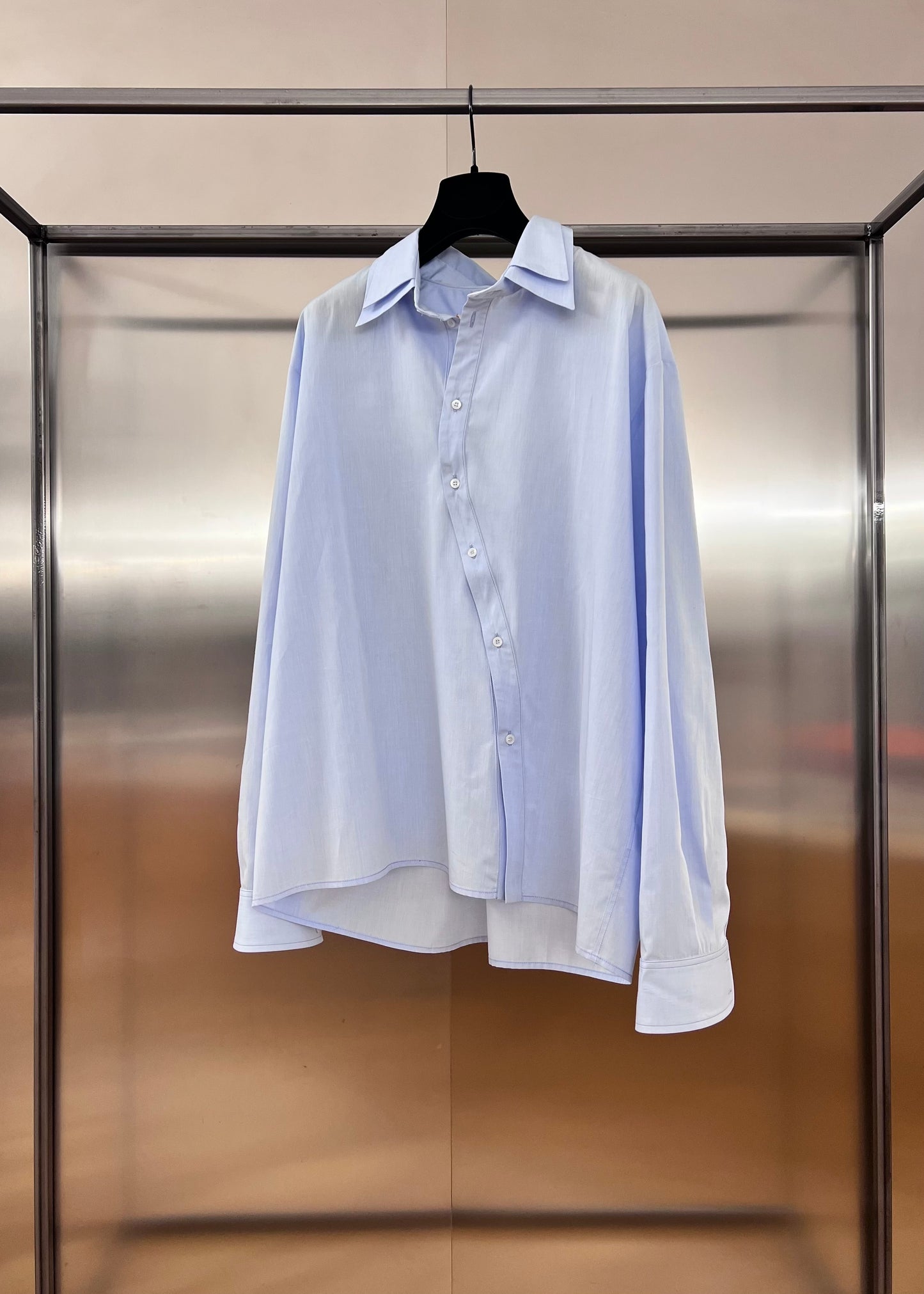 CAMICIA BOWERY AZZURRA