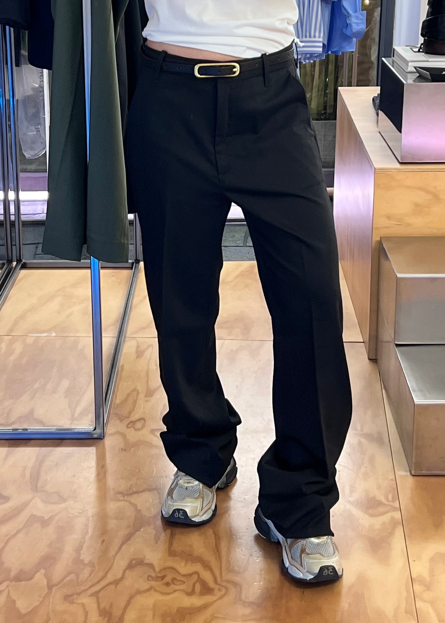 PANTALONE MASCHILE SARTORIALE BLACK