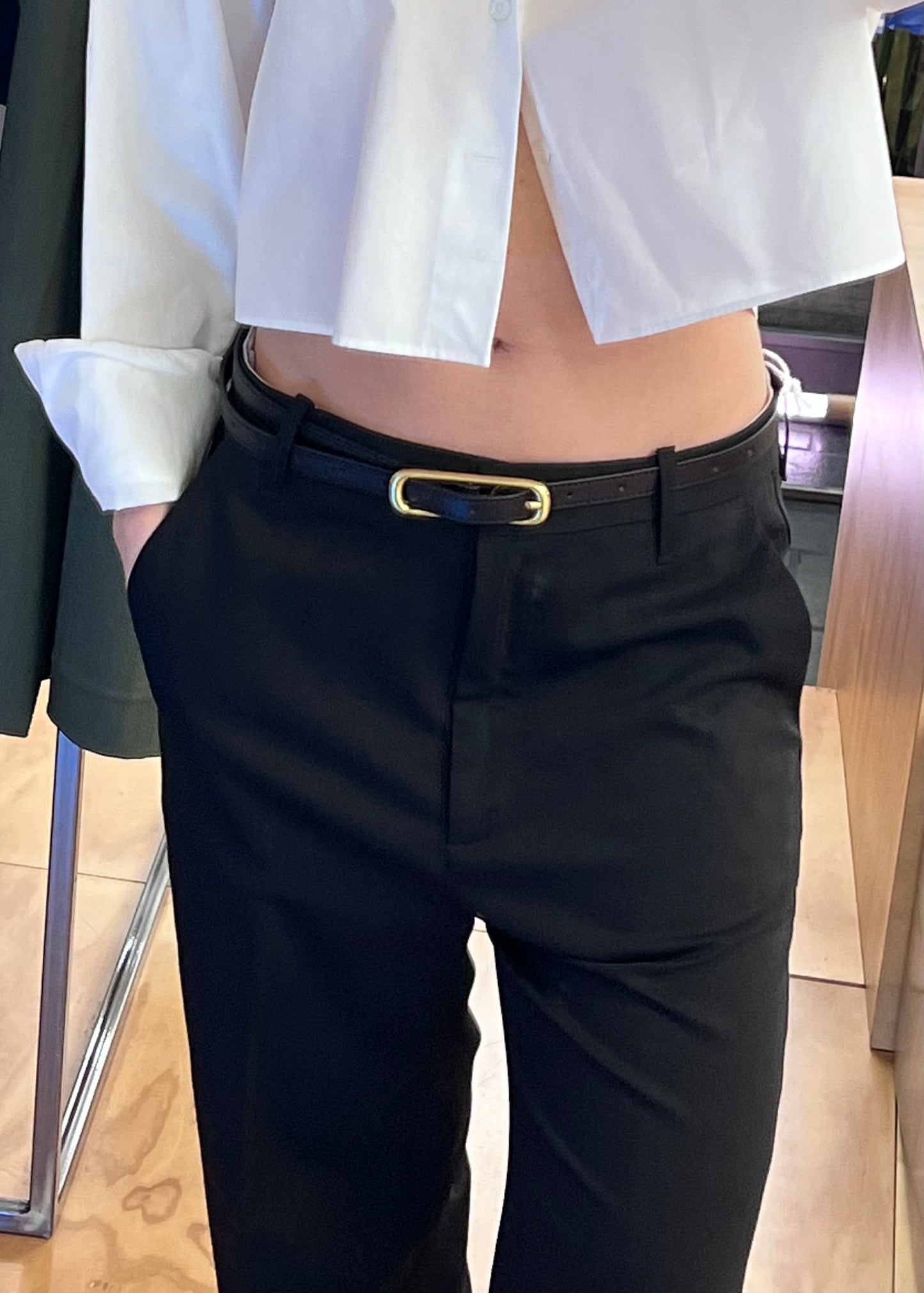 PANTALONE MASCHILE SARTORIALE BLACK