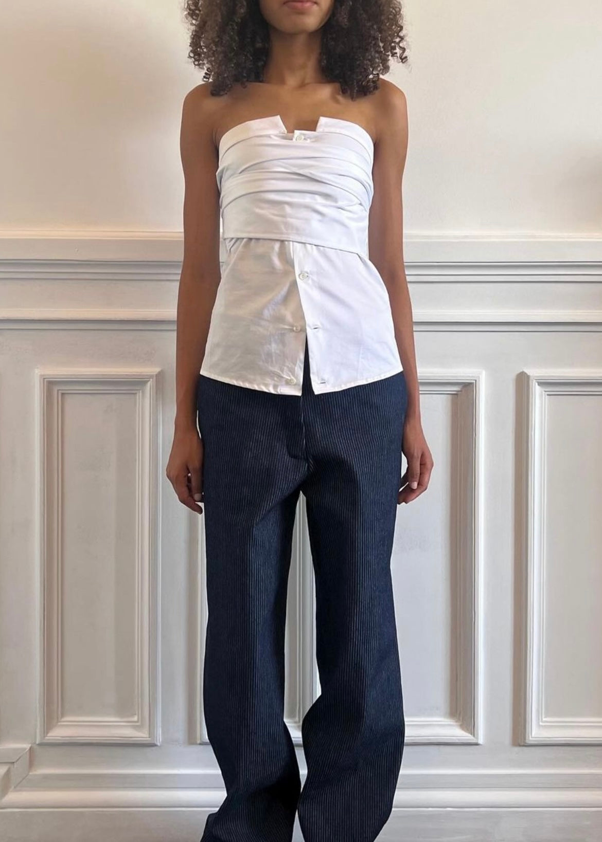 TOP CAMICIA