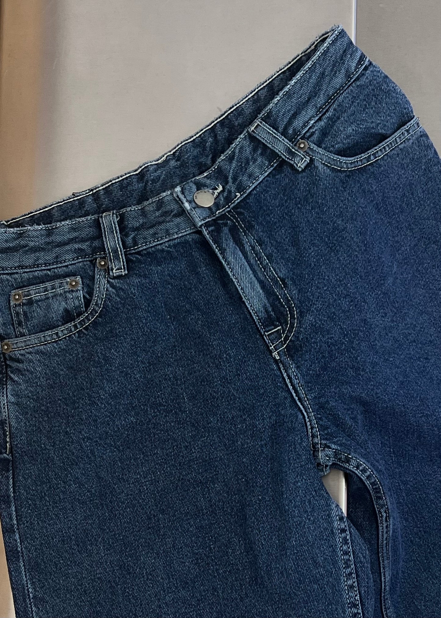 JEANS HILL BLUE MID STONE